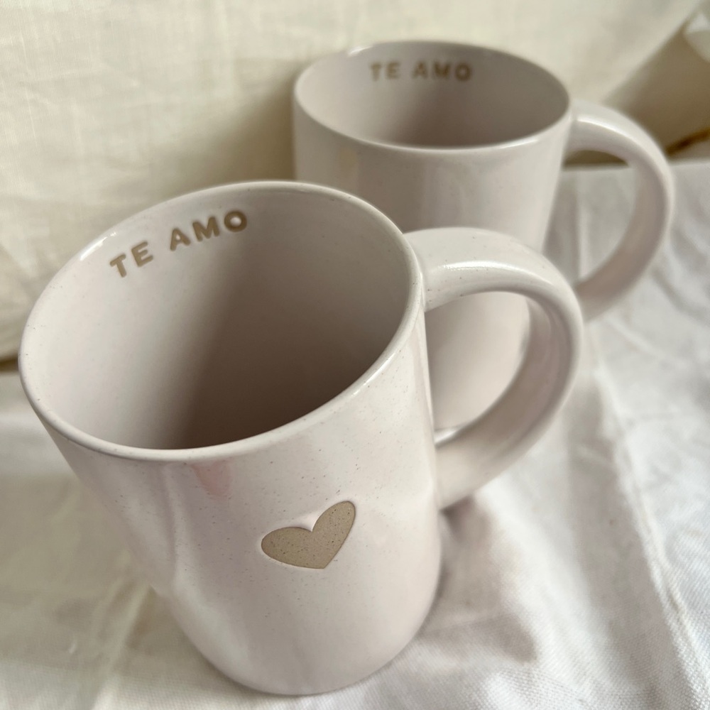 🤍🤎Te Amo Coffee Mugs🤎🤍